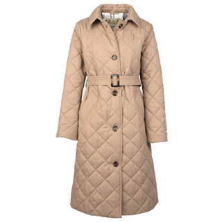 Cordelia Quilt Coat- Rosewood/Rosewood Tartan