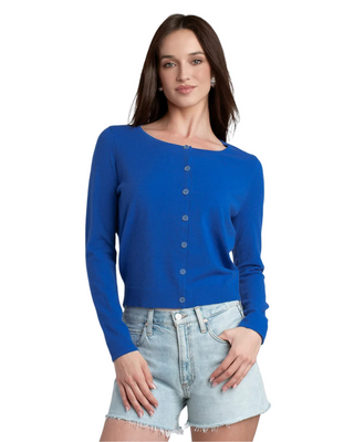 Peggy Cardigan- Cobalt