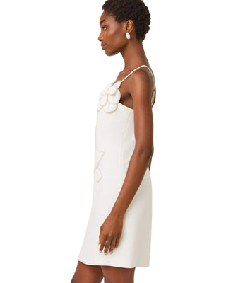 Annalyn Stretch Dress- Resort White