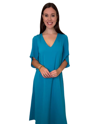 Meredith Midi Dress- Enamel