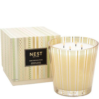 Luxury 4-Wick Candle- Birchwood Pine