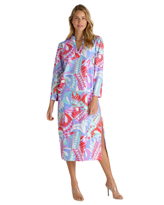 Devon Dress- Butterfly Mosaic Gold