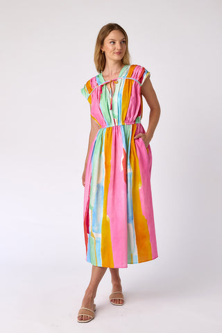Emmett Dress- Watercolor