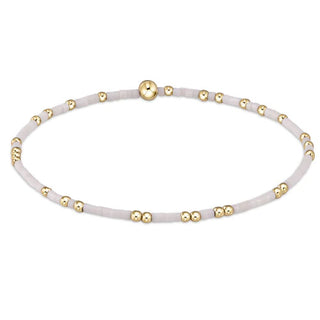 Hope Unwritten Bracelet- White