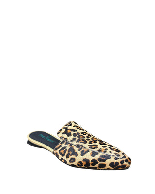 Giuditta Mule- Leopard Calf Hair