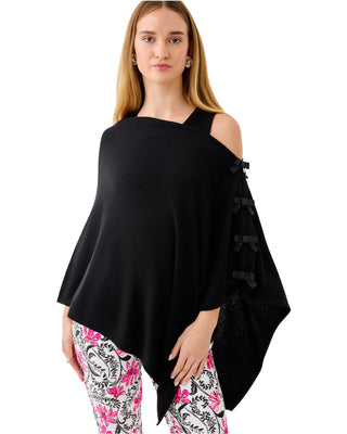 Harp Wrap With Bows- Noir
