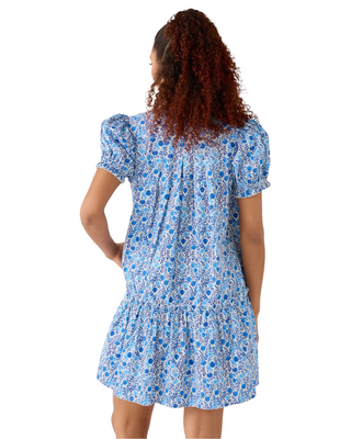 Drifter Mini Dress- Bermuda Blooms