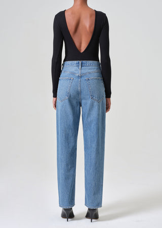 V-Waist Baggy Jean- Fairway