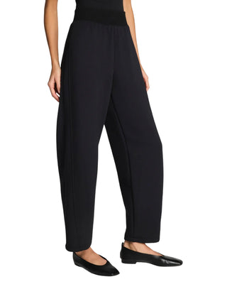Luxe Barrel Leg Pant- Very Black