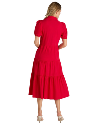 Portia Dress- Red