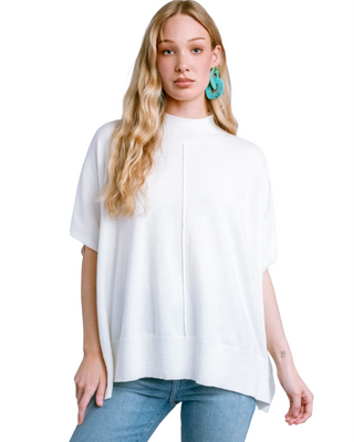 Caroline Top- White- One Size