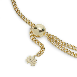 Gold Logo Chain Belt