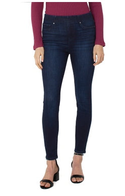 Chloe Ankle Skinny Jean- Summit Lake