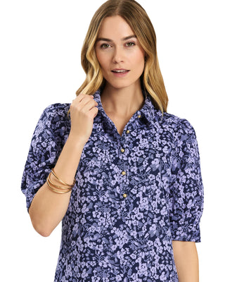 Alicia Knit Jacquard Dress- Blossom