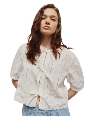 Giana Blouse- Off White