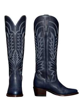 The Abby Boot- Navy