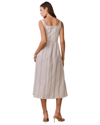 Majory Dress- Cinched Blue