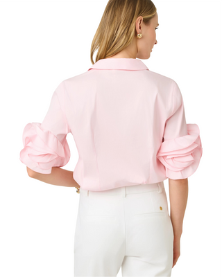 The Flower Lilly Shirt- Pink Muse