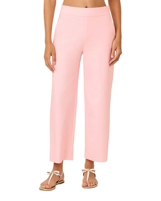 Sarissa Crop Pant- Pink Muse