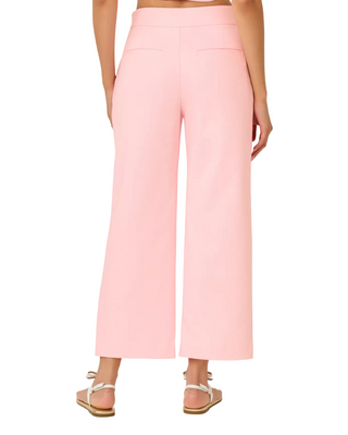 Sarissa Crop Pant- Pink Muse