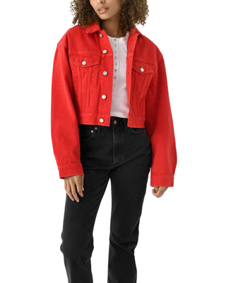Radley Denim Jacket- Tomato