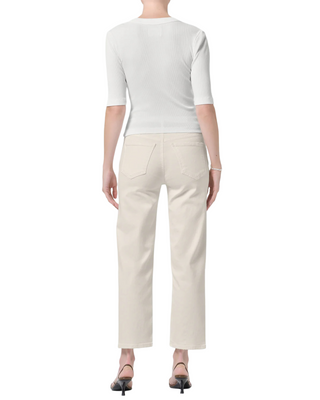 Palma Straight Jean- Almond