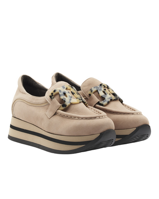 Carine Slip-On Sneaker- Sahara Velour