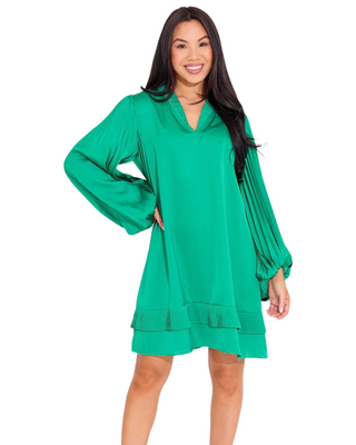Liza Dress- Malachite