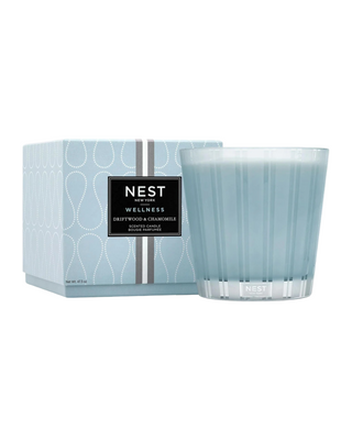 Luxury 4 Wick Candle- Driftwood & Chamomile