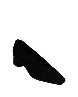 Solara Pump- Black Suede