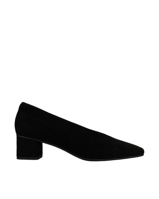 Solara Pump- Black Suede